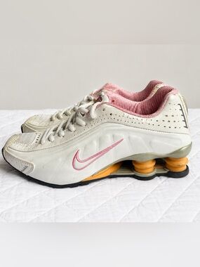 Vintage Y2K Nike Shox QT 104355-591 White Pink Women’s Size 8